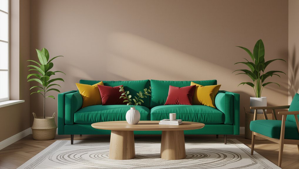 accent colors enhance harmony