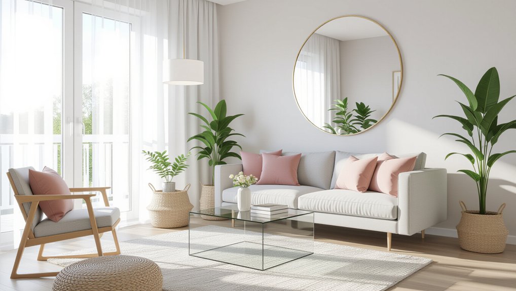 airy glass decor ideas