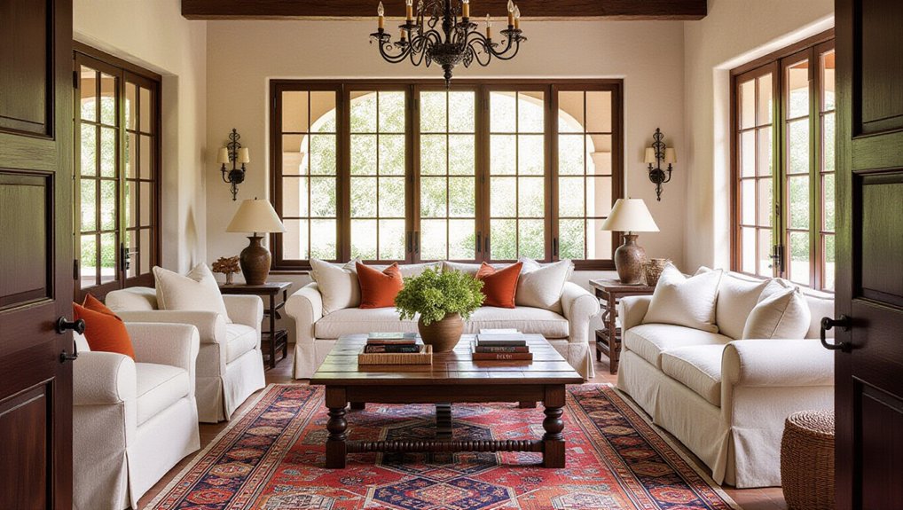 antique spanish decor integration