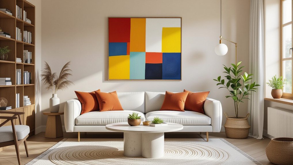 art as focal point