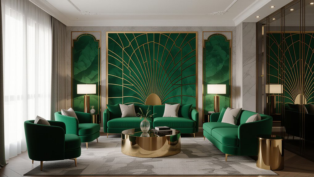 art deco wall transformations