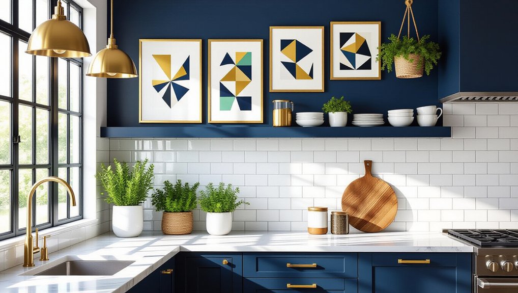 artful kitchen wall decor
