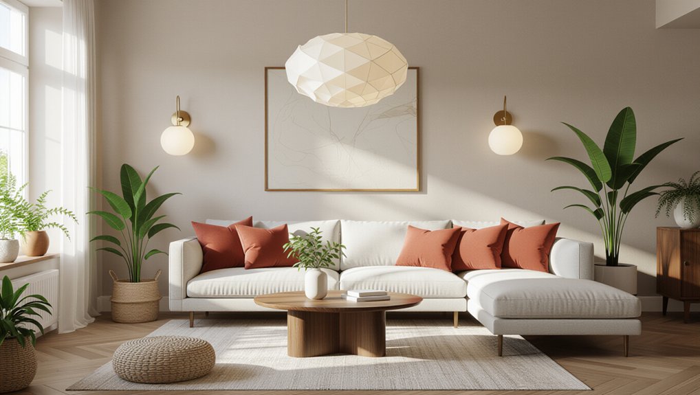artistic light fixtures enhance ambiance