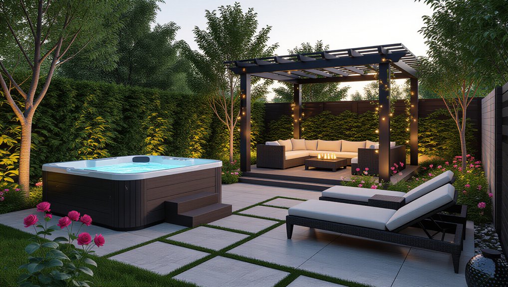 backyard relaxation and enjoyment