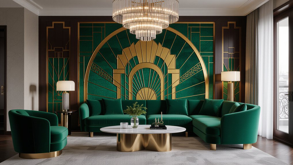 bold art deco focal point