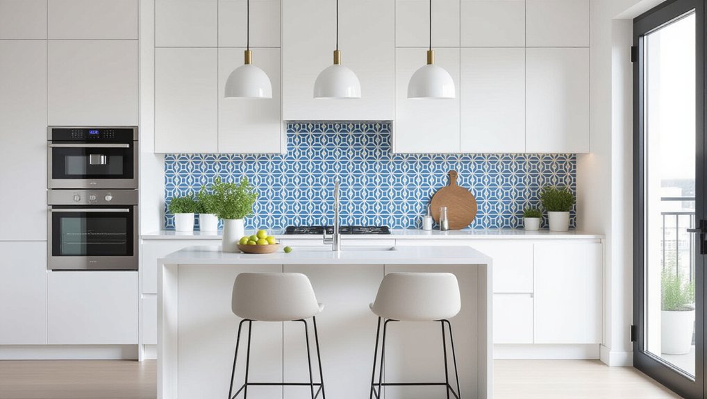 bold backsplashes elevate kitchens