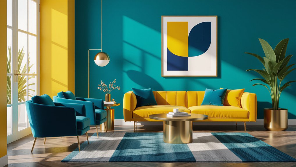 bold colors creative spaces