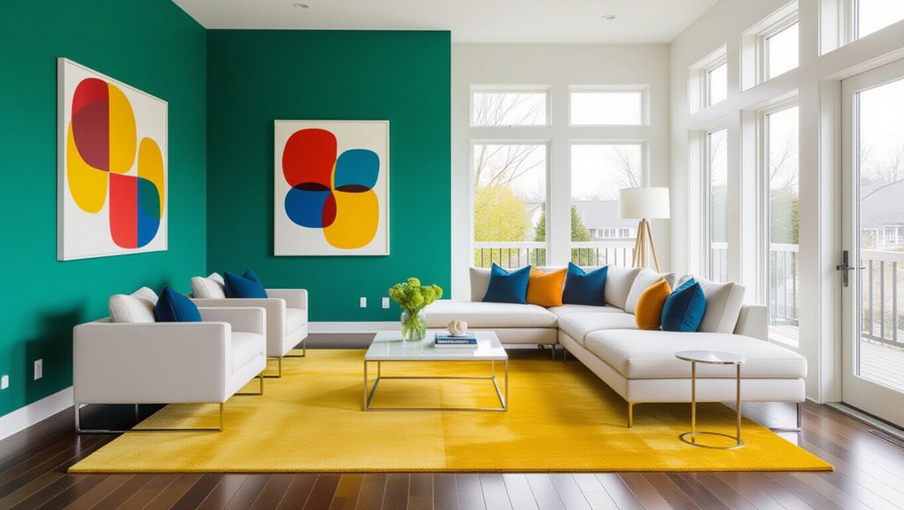 bold colors elevate spaces