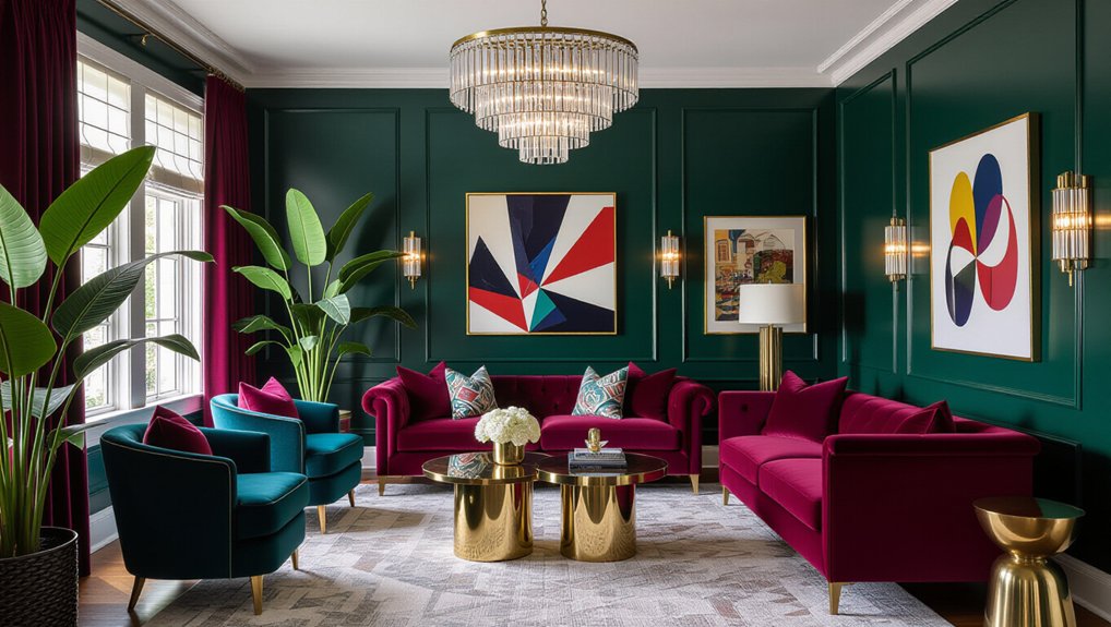 bold elegance and luxurious warmth
