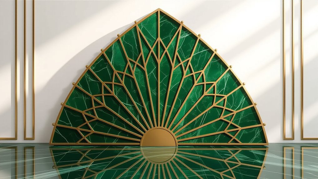 bold geometric colorful elegance
