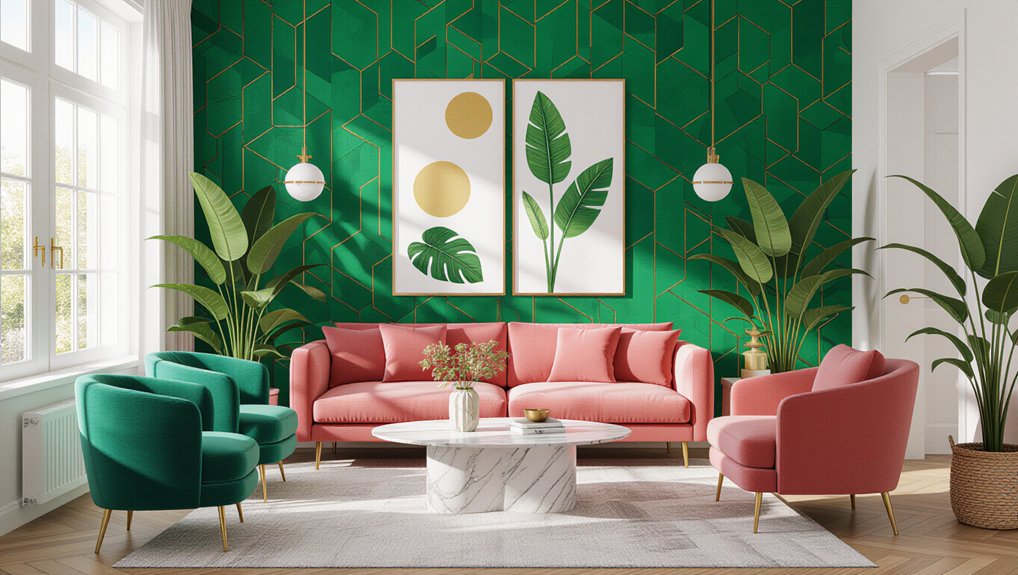 bold wallpaper transforms spaces