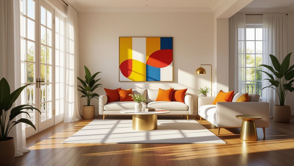 brighten spaces with sheer treatments