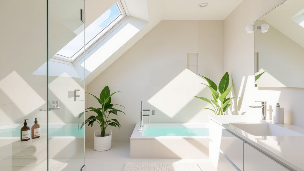 brighten your bathroom naturally