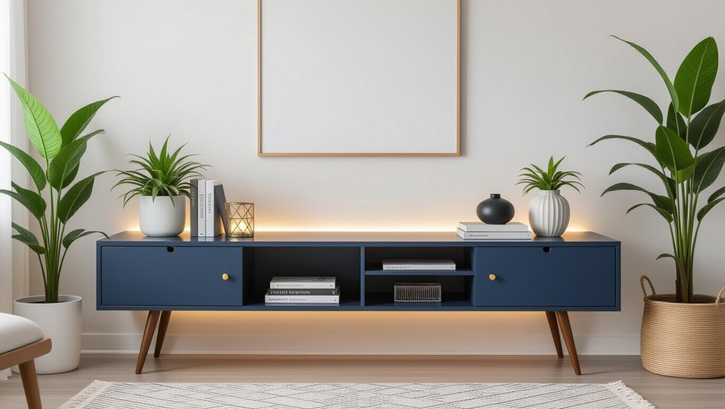 budget friendly media console upgrades