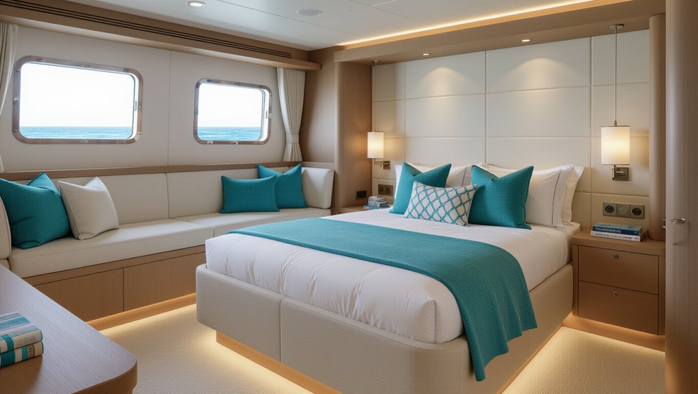 calming color palettes yacht