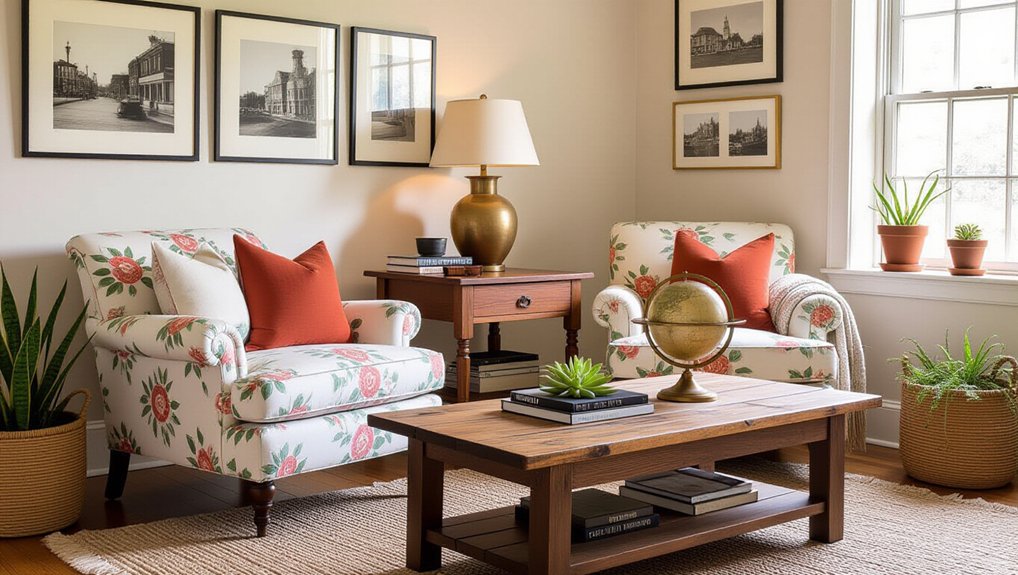 character through vintage furniture
