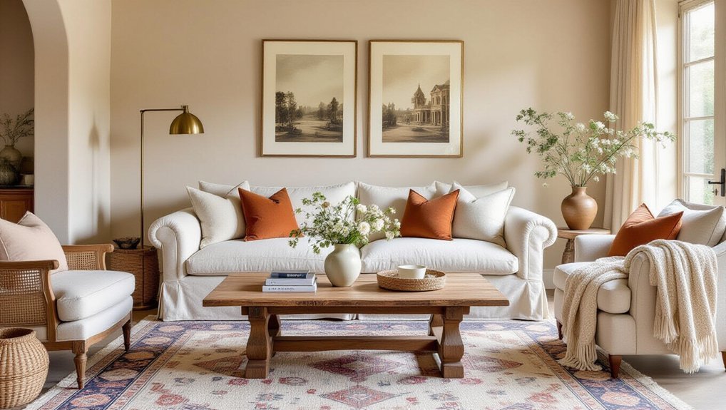 charm with vintage treasures