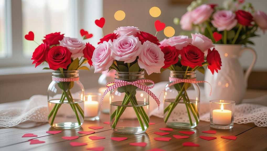 charming diy valentine s vases