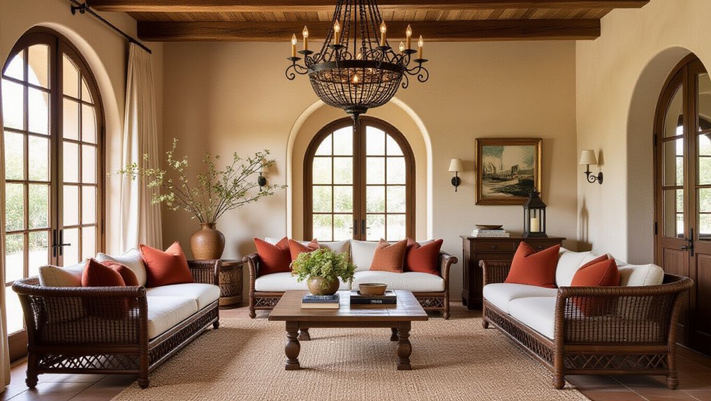 charming spanish inspired lighting design