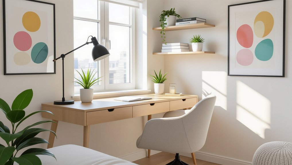 compact desks for small spaces