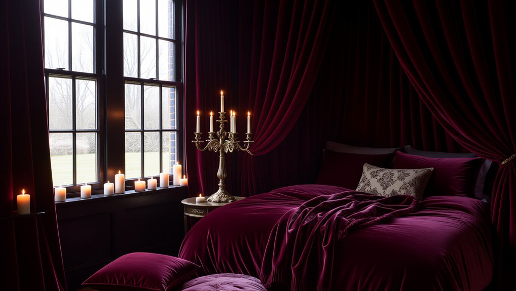 cozy candlelit romantic atmosphere