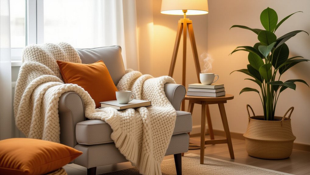 cozy corner for reading