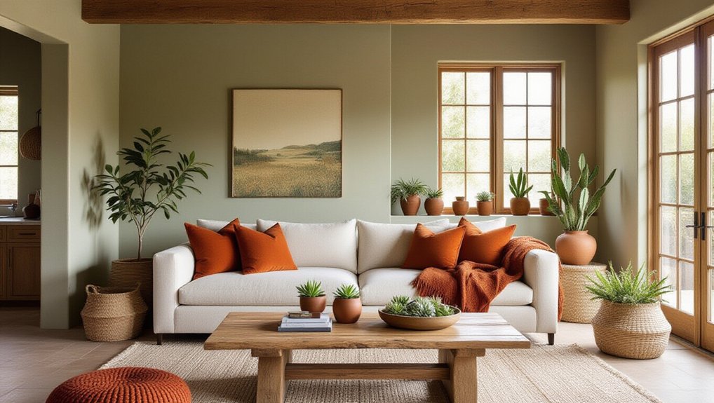 cozy earthy color palettes