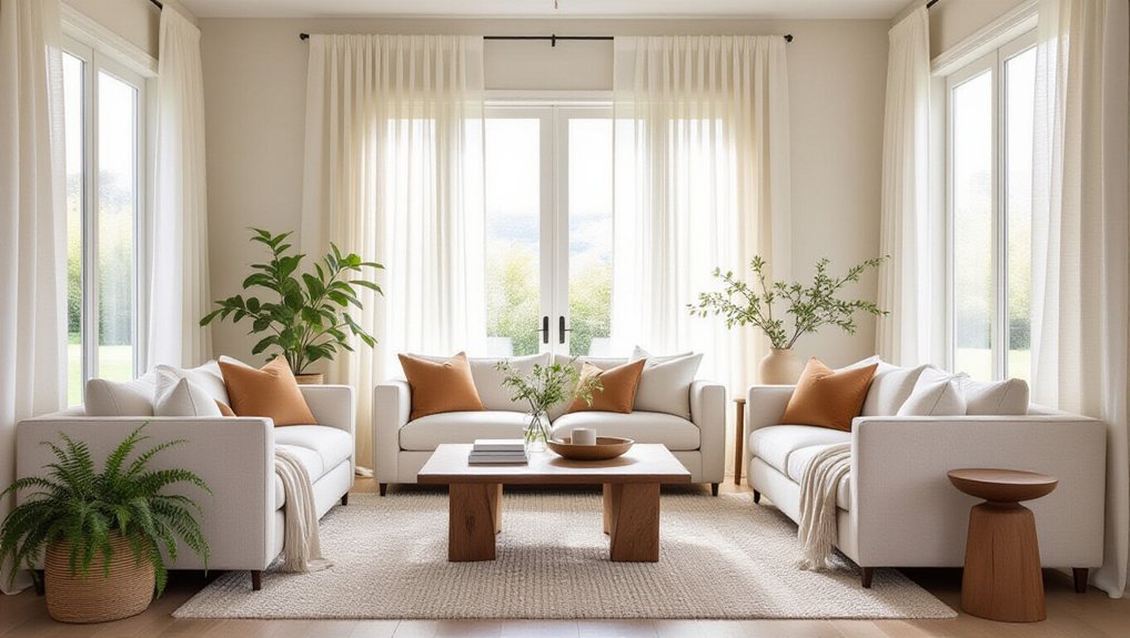 cozy elegant window treatments