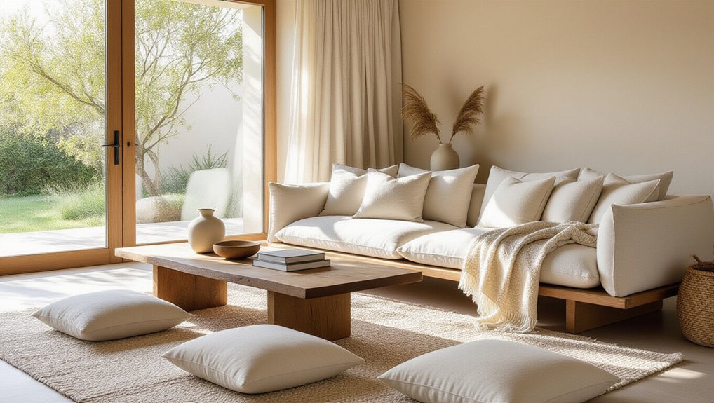 cozy fabric layers invited