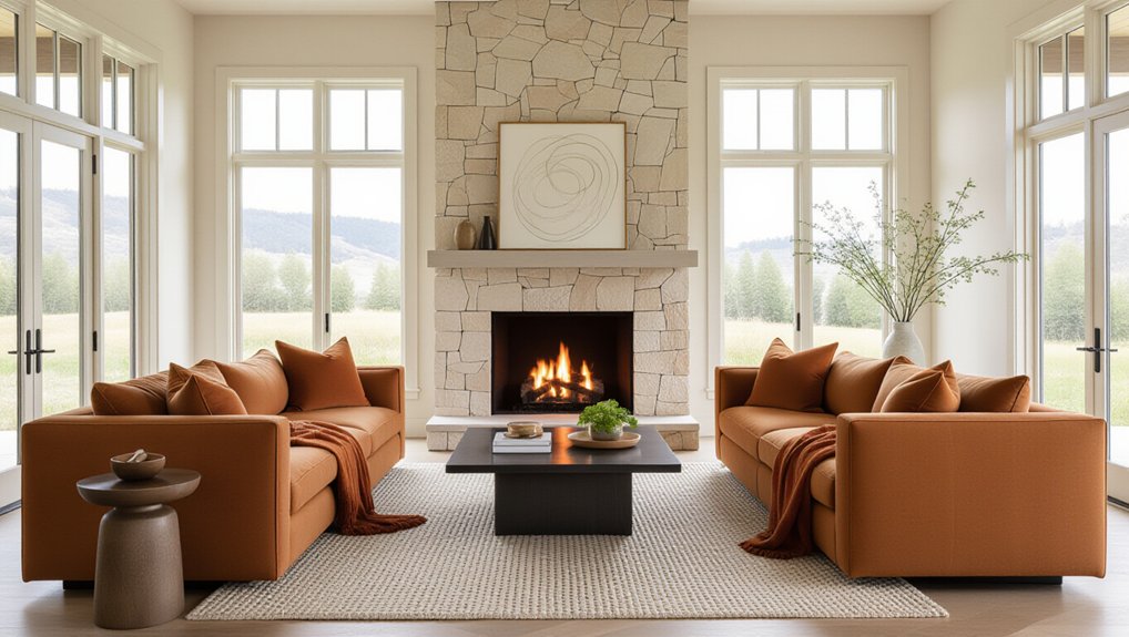 cozy fireplace warm gatherings