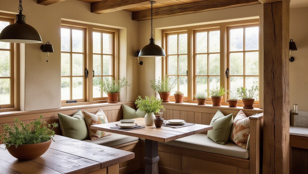 cozy kitchen nook retreat