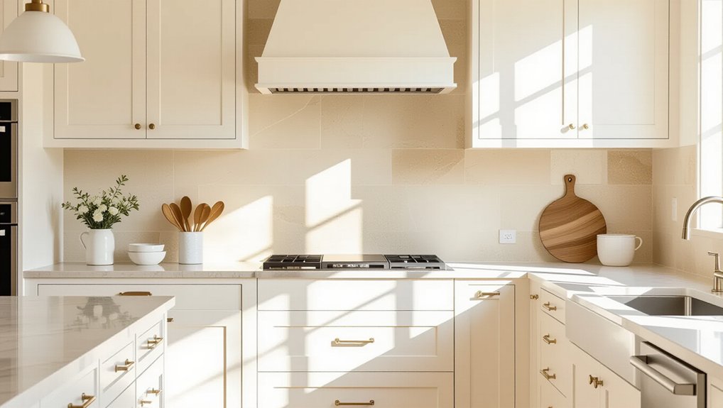 cozy natural stone accents