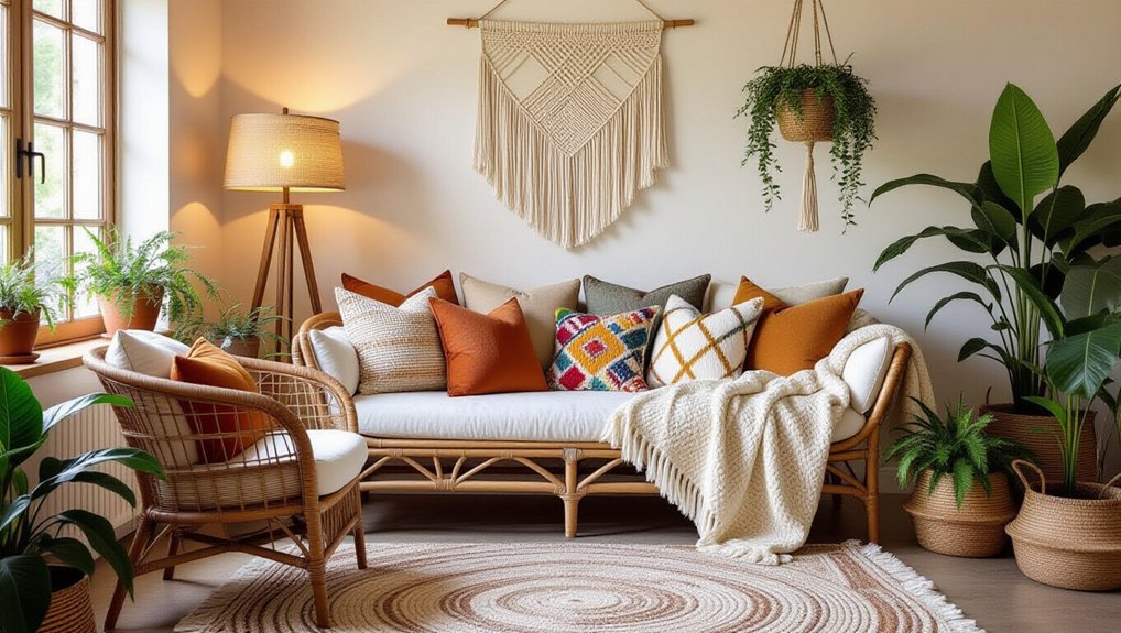 cozy nook with pillows
