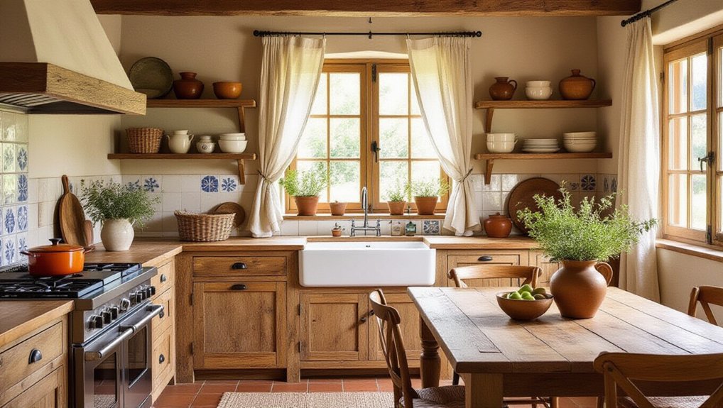 cozy rustic kitchen makeover