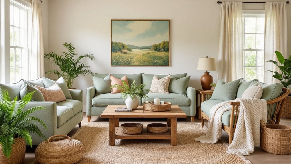 cozy rustic sage decor