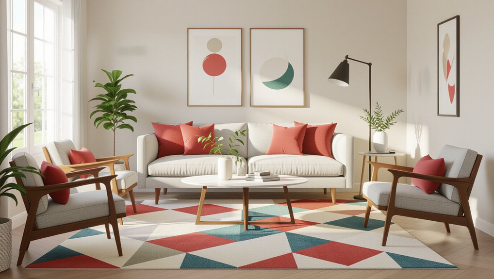 cozy spaces through rugs