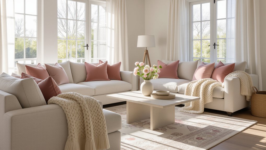 cozy up with textiles