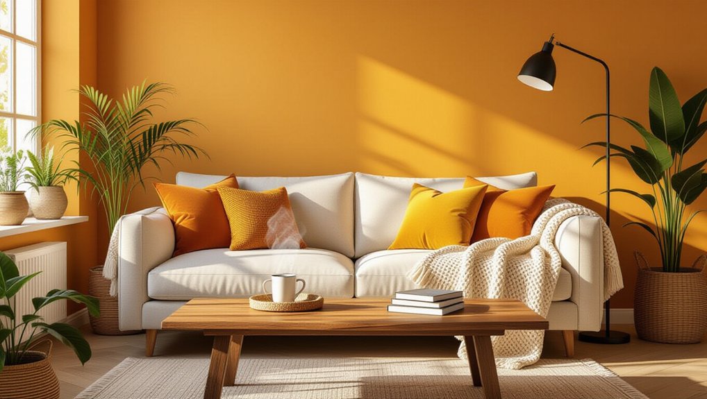 cozy warm color palettes