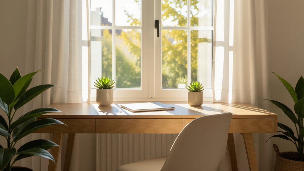 cozy window alcove workspace