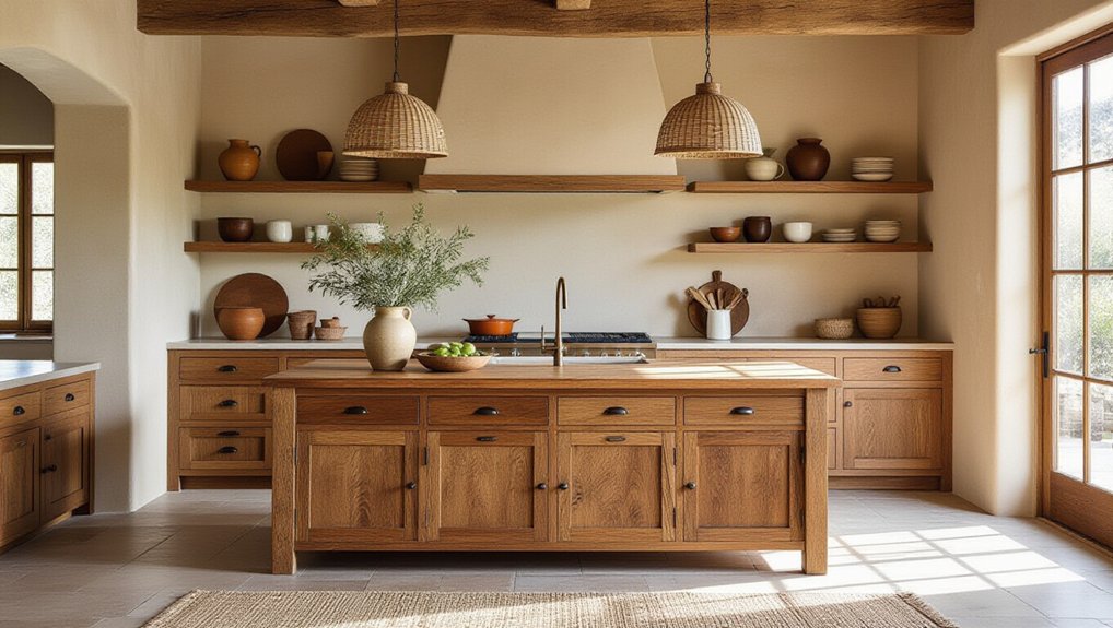 cozy wooden kitchen gatherings