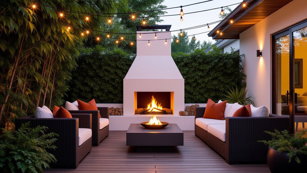 cozy year round outdoor gatherings