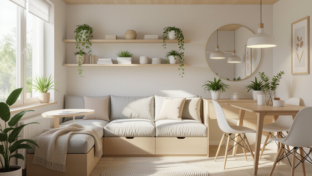 create spacious joyful environments