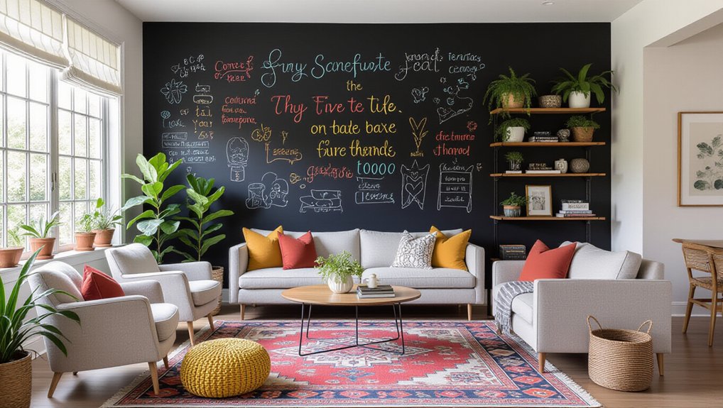 creative chalkboard wall ideas