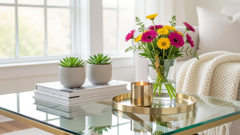 creative coffee table centerpieces