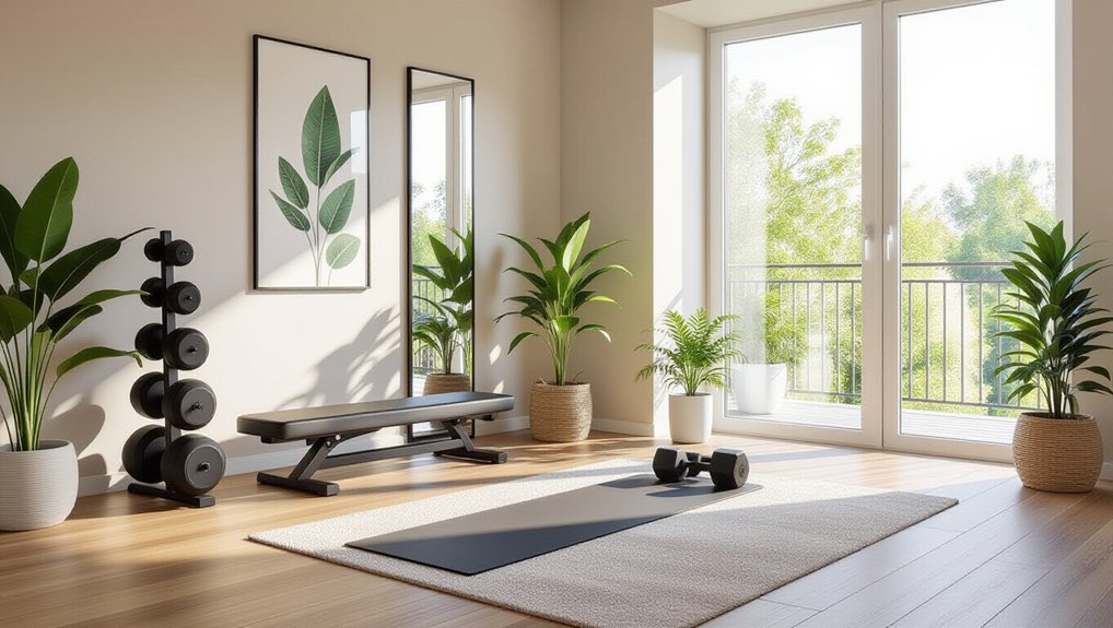 creative home gym designs