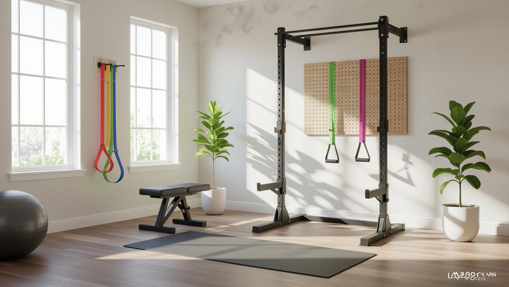 creative space saving gym solutions