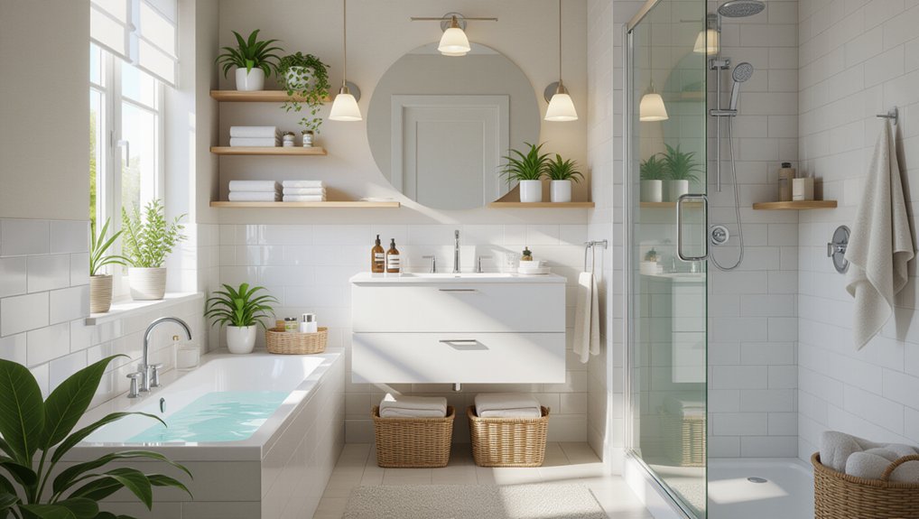creative storage for bathrooms