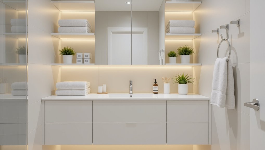 creative storage for bathrooms