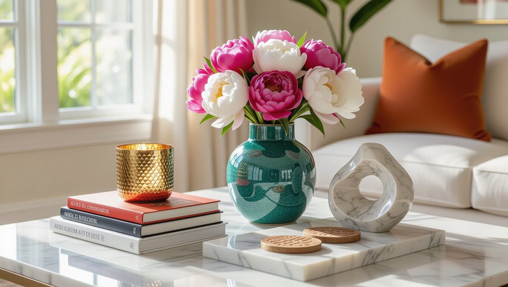 curiosity driven coffee table decor