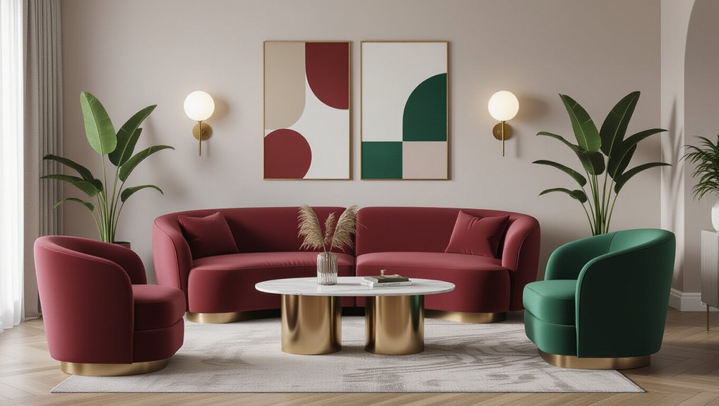 curved furniture enhances space